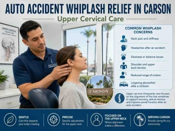 Auto Accident Whiplash Relief in Carson — Upper Cervical Care