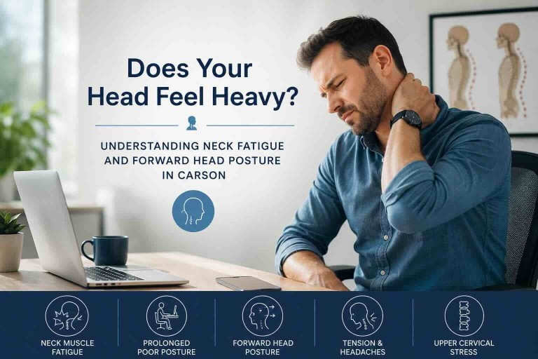 Does Your Head Feel Heavy? Understanding Neck Fatigue and Forward Head Posture in Carson